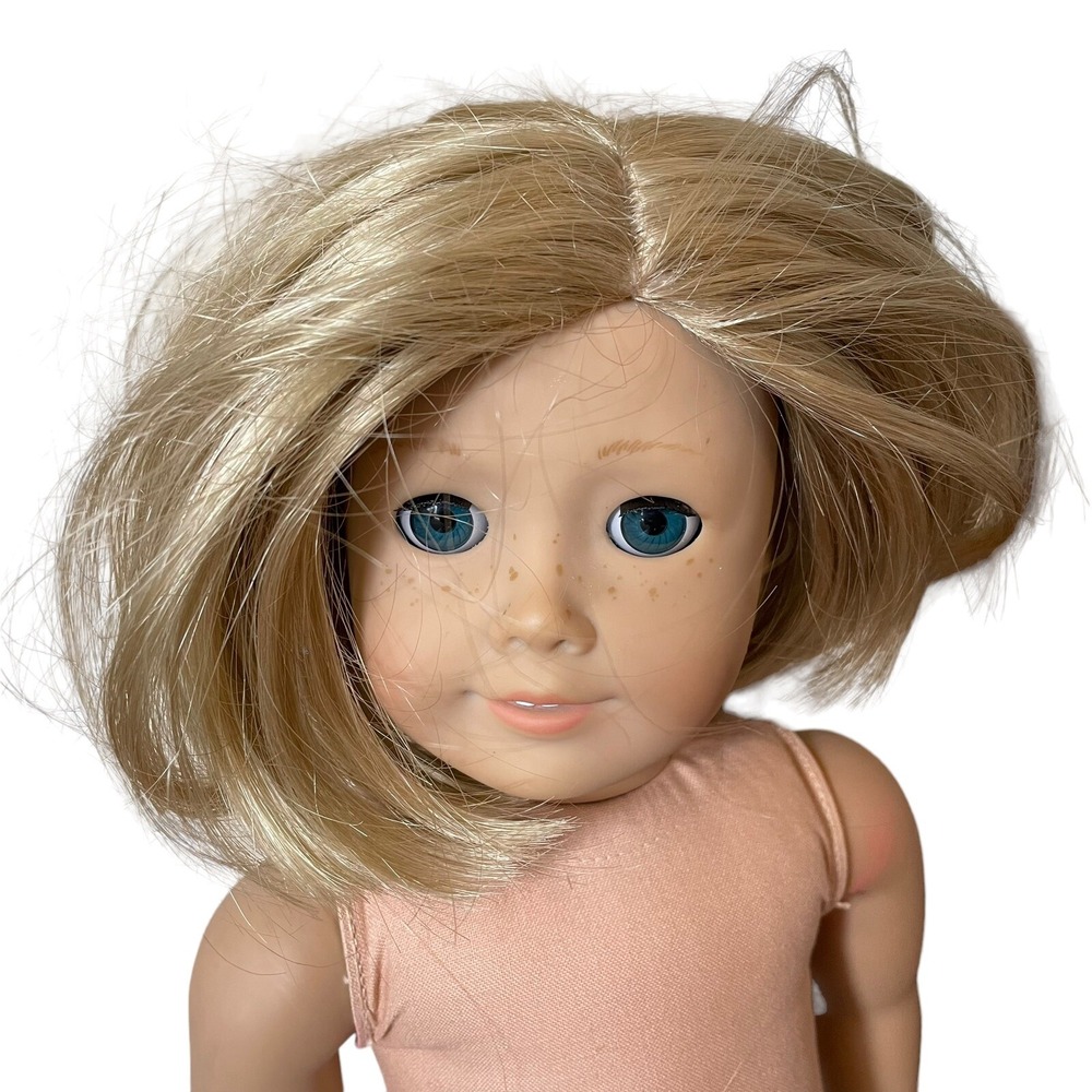 American Girl Kit Kittredge 18" Doll Kids 2008 Blonde Fair Loose Legs Marks